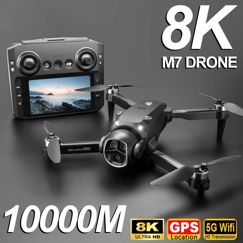 Drone Gimbal Brushless - Dron Xiaomi M7 GPS 8K z