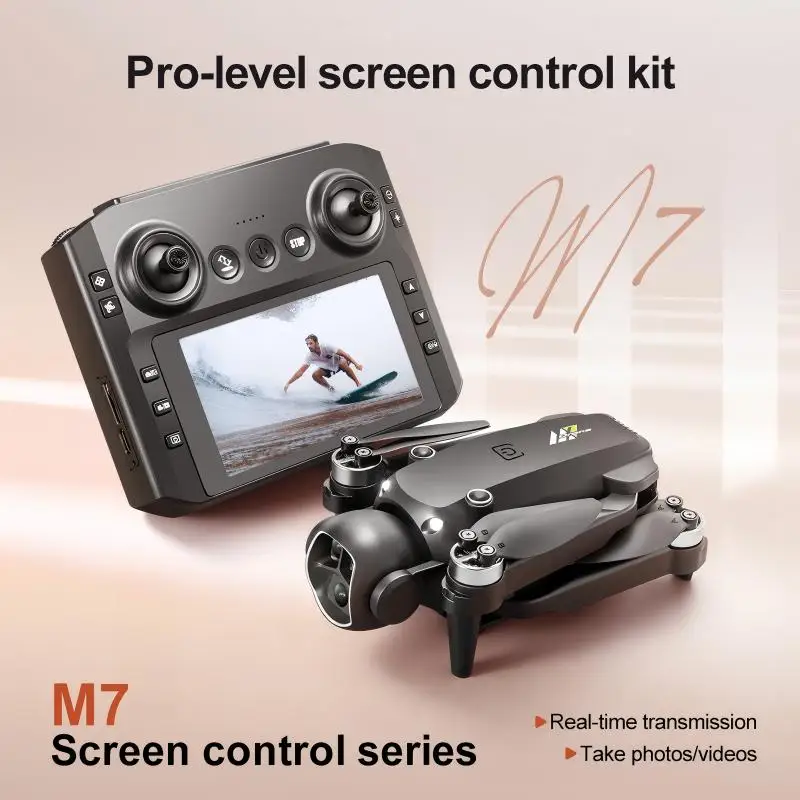 Dron Xiaomi M7 GPS 8K z podwój – Drone Gimbal Brushless recenzja i cena