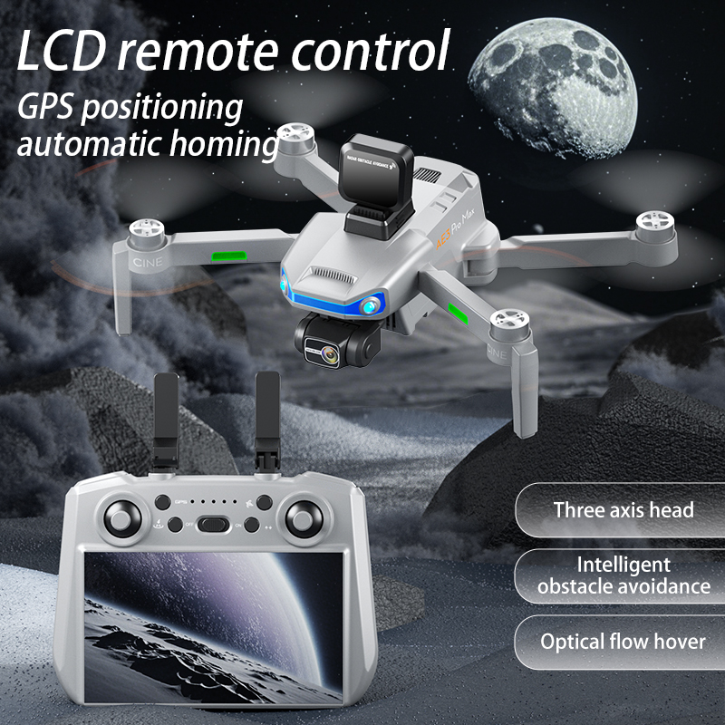 AE3 PRO Max NEW LCD SC GPS Dro – Drone Gimbal Brushless recenzja i cena