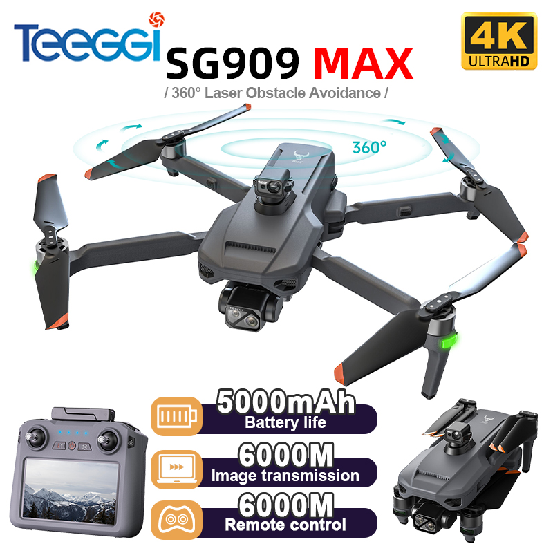 Teeggi SG909 MAX GPS Drone z k – Drone Gimbal Brushless recenzja i cena