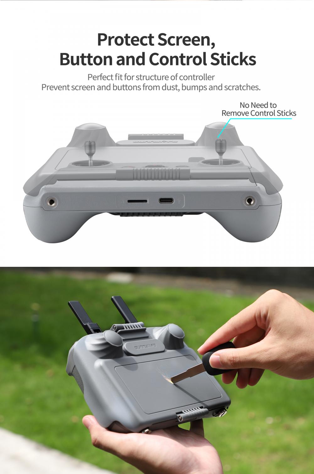 Osłona ekranu z filtrem przeci – Dji Drone Mini 3 recenzja i cena