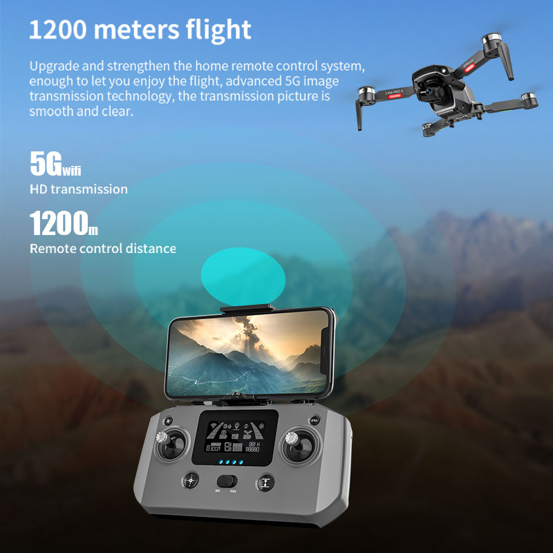 L106 Pro 3 Drone 5G WIFI FPV S – Drone Gimbal Brushless recenzja i cena